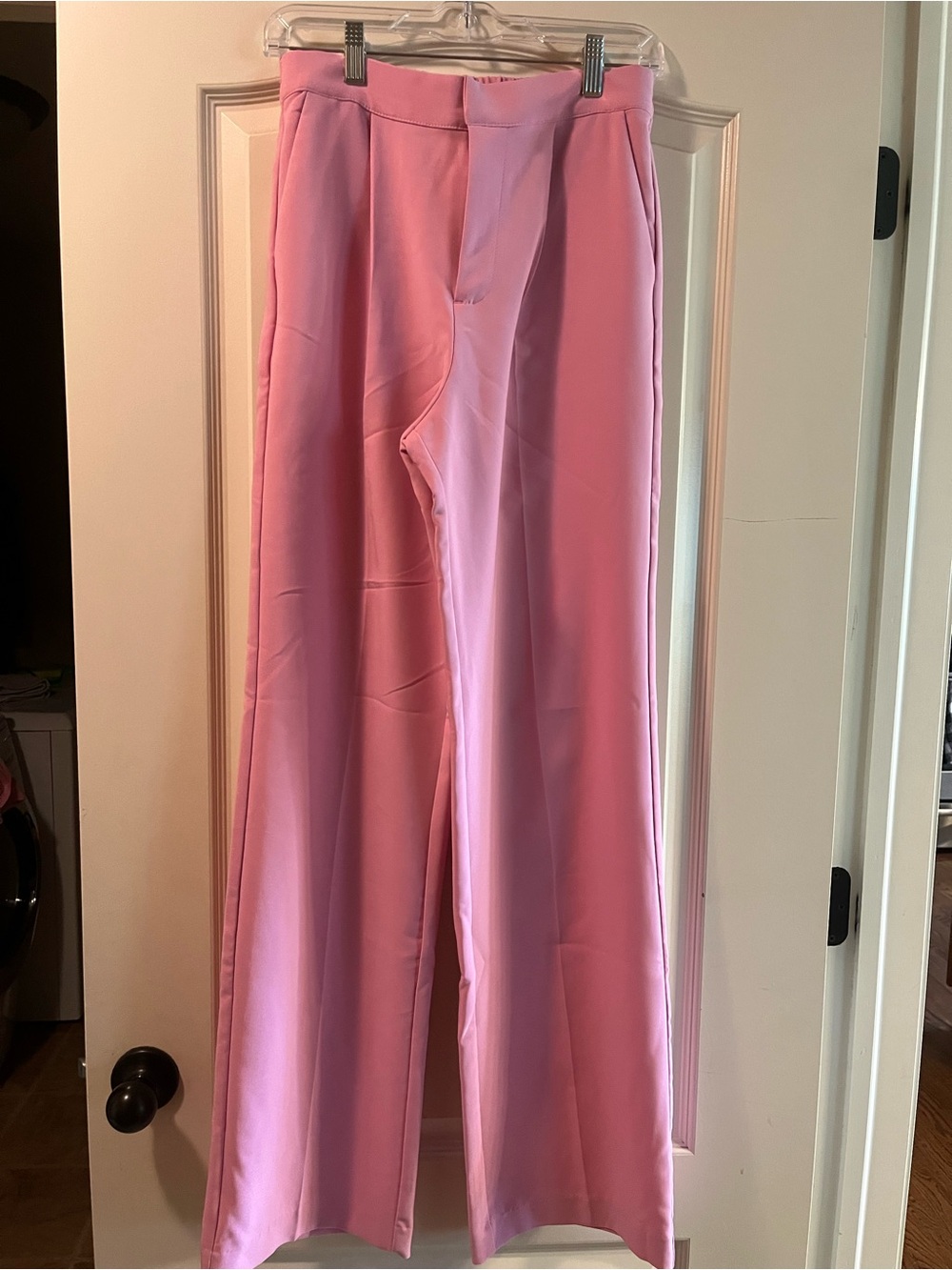 Love Tree Pink Wide-Leg Women’s Dress Pants